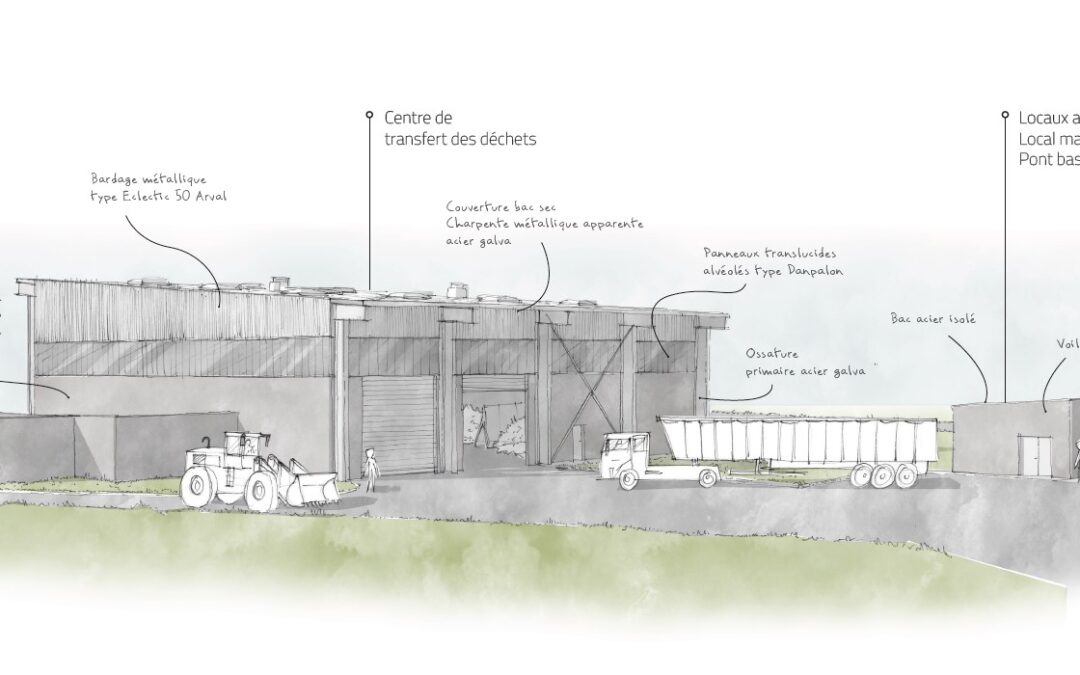 esquisse projet quai transfert